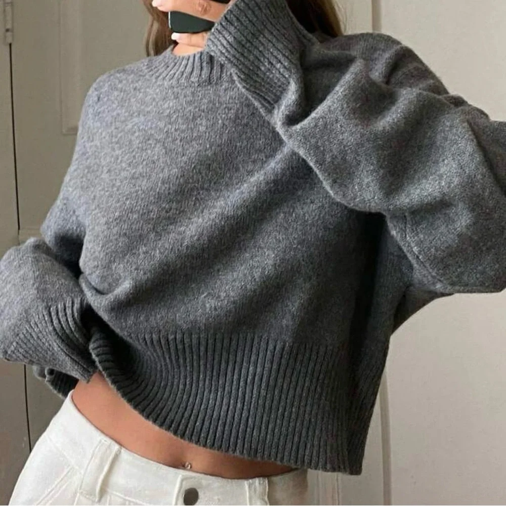 Oversized Crewneck Sweater - Picture 1 of 5